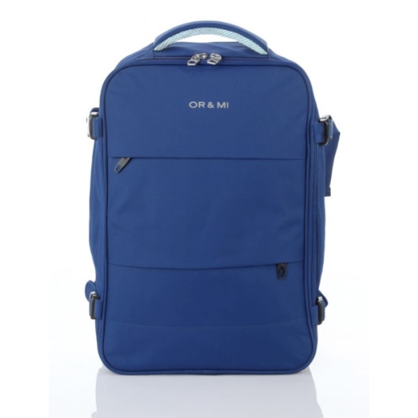 Σακίδιο Πλάτης Ταξιδίου ORMI 5557 με Επέκταση – Αδιάβροχο Backpack 35L για Laptop & Ταξίδια (43x30x20+5cm) Μπλε