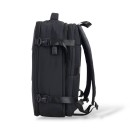 Σακίδιο Πλάτης Ταξιδίου ORMI 5557 με Επέκταση – Αδιάβροχο Backpack 35L για Laptop & Ταξίδια (43x30x20+5cm) Μαυρο