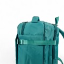 Σακίδιο Πλάτης Ταξιδίου 40×30×20cm (+5cm) για Laptop 15.6” ORMI 9178 | Προσωπικό Αντικείμενο Αεροπορικών. Πρασινο