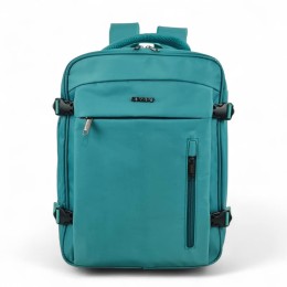 Σακίδιο Πλάτης Ταξιδίου 40×30×20cm (+5cm) για Laptop 15.6” ORMI 9178 | Προσωπικό Αντικείμενο Αεροπορικών. Πρασινο