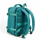 Σακίδιο Πλάτης Ταξιδίου 40×30×20cm (+5cm) για Laptop 15.6” ORMI 9178 | Προσωπικό Αντικείμενο Αεροπορικών. Πρασινο