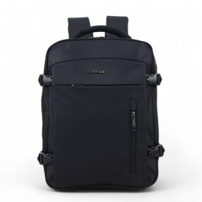 Σακίδιο Πλάτης Ταξιδίου 40×30×20cm (+5cm) για Laptop 15.6” ORMI 9178 | Προσωπικό Αντικείμενο Αεροπορικών.Μαυρο
