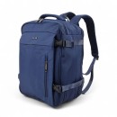 Σακίδιο Πλάτης Ταξιδίου 40×30×20cm (+5cm) για Laptop 15.6” ORMI 9178 | Προσωπικό Αντικείμενο Αεροπορικών. Μπλε Σκουρο