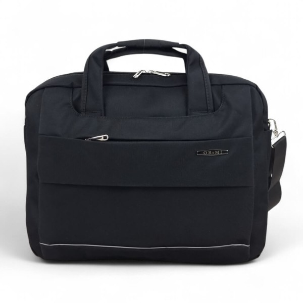 Τσάντα Μεταφοράς Laptop 15,6″ ORMI 8191 30x6x38cm – Ιμάντας Ώμου & Υποδοχή Trolley