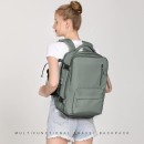 Σακίδιο Πλάτης Ταξιδίου 43x30x20 + 5cm Επέκταση Playbags Collection PS2811. Max 32lt. Πράσινο