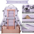 Σακίδιο Πλάτης Ταξιδίου 43x30x20 + 5cm Επέκταση Playbags Collection PS2811. Max 32lt.Λιλά