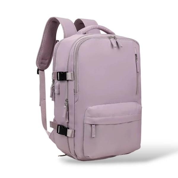 Σακίδιο Πλάτης Ταξιδίου 43x30x20 + 5cm Επέκταση Playbags Collection PS2811. Max 32lt.Λιλά