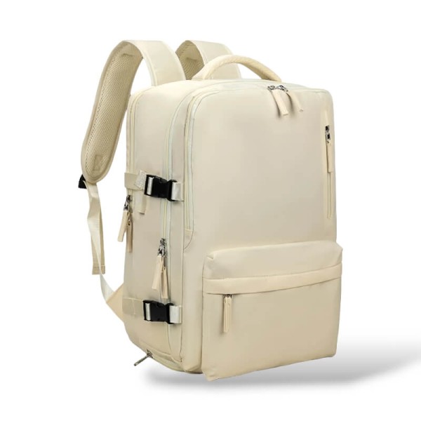 Σακίδιο Πλάτης Ταξιδίου 43x30x20 + 5cm Επέκταση Playbags Collection PS2811. Max 32lt. Μπεζ