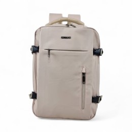 ΣΑΚΙΔΙΟ ΠΛΑΤΗΣ ΤΑΞΙΔΙΟΥ 40X30X20 ORMI 12381 – PERSONAL ITEM 25L ΜΕ ΘΗΚΗ LAPTOP 15.6″ Μπεζ