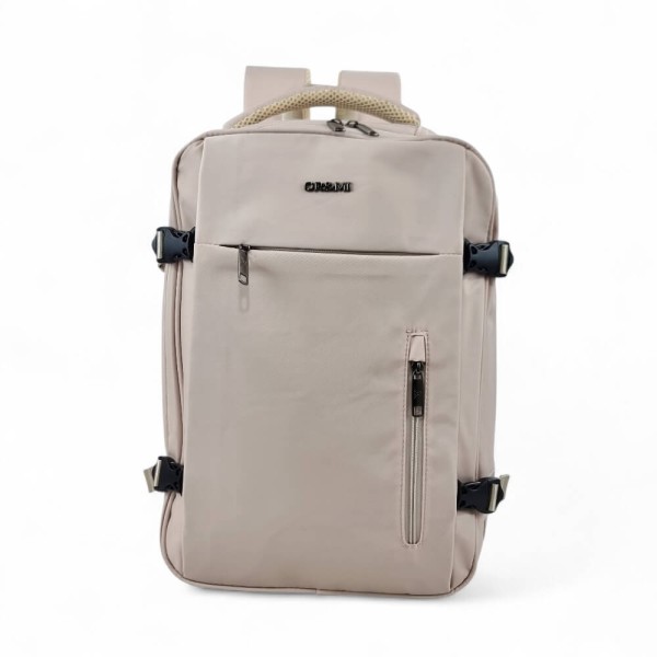 ΣΑΚΙΔΙΟ ΠΛΑΤΗΣ ΤΑΞΙΔΙΟΥ 40X30X20 ORMI 12381 – PERSONAL ITEM 25L ΜΕ ΘΗΚΗ LAPTOP 15.6″ Μπεζ