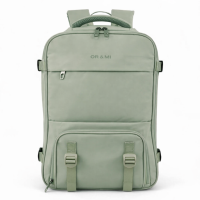 ΣΑΚΙΔΙΟ ΠΛΑΤΗΣ ORMI 5111 43X30X16-26CM MAX 33L ΜΕ VACUUM COMPRESSION & ΘΗΚΗ LAPTOP 16″ Πρασινο