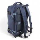 ΣΑΚΙΔΙΟ ΠΛΑΤΗΣ ORMI 5111 43X30X16-26CM MAX 33L ΜΕ VACUUM COMPRESSION & ΘΗΚΗ LAPTOP 16″ Μπλε