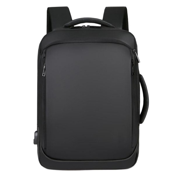 Επαγγελματικό Σακίδιο Πλάτης Laptop 15,6″ 42x30x12cm 15lt Αδιάβροχο USB Δύο Χειρολαβές Μαύρο — PlayBags PS1901