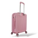 Σκληρή Βαλίτσα Καμπίνας 55x40x20 +5cm Επέκταση PLAYBAGS PS063C. Max 50lt. Ροζ