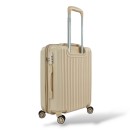 Σκληρή Βαλίτσα Καμπίνας 55x40x20 +5cm Επέκταση PLAYBAGS PS063C. Max 50lt. Μπεζ