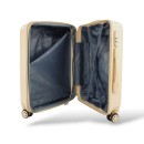 Σκληρή Βαλίτσα Καμπίνας 55x40x20 +5cm Επέκταση PLAYBAGS PS063C. Max 50lt. Μπεζ