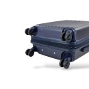 Σκληρή Βαλίτσα Καμπίνας 55x40x20 +5cm Επέκταση PLAYBAGS PS063C. Max 50lt. Μπλε