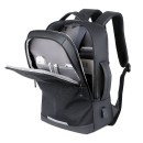 Σακίδιο Πλάτης Ταξιδίου Playbags Μαύρο (44x32x15+5cm επέκταση)