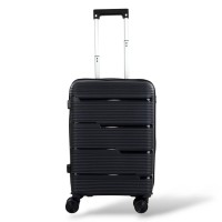 Σκληρή Βαλίτσα Καμπίνας Πολυπροπυλένιο PLAYBAGS BK0167 (55x38x20) 38lt Μαυρο