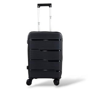 Σκληρή Βαλίτσα Καμπίνας Πολυπροπυλένιο PLAYBAGS BK0167 (55x38x20) 38lt Μαυρο