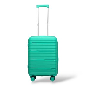 Σκληρή Βαλίτσα Καμπίνας Πολυπροπυλένιο PLAYBAGS BK0167 (55x38x20) 38lt Μεντα