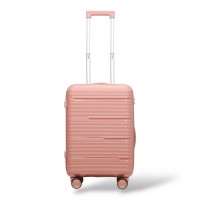 Σκληρή Βαλίτσα Καμπίνας Πολυπροπυλένιο PLAYBAGS BK0167 (55x38x20) 38lt Ροζ