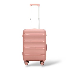 Σκληρή Βαλίτσα Καμπίνας Πολυπροπυλένιο PLAYBAGS BK0167 (55x38x20) 38lt Ροζ