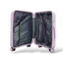 Σκληρή Βαλίτσα Καμπίνας Πολυπροπυλένιο PLAYBAGS BK0167 (55x38x20) 38lt Ροζ/Χρυσο