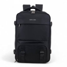 ΣΑΚΙΔΙΟ ΠΛΑΤΗΣ ORMI 5111 43X30X16-26CM MAX 33L ΜΕ VACUUM COMPRESSION & ΘΗΚΗ LAPTOP 16″