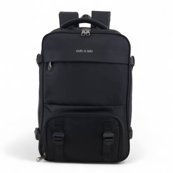 ΣΑΚΙΔΙΟ ΠΛΑΤΗΣ ORMI 5111 43X30X16-26CM MAX 33L ΜΕ VACUUM COMPRESSION & ΘΗΚΗ LAPTOP 16″