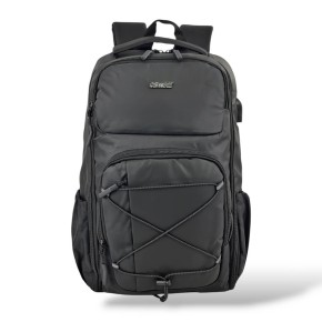 ΕΠΑΓΓΕΛΜΑΤΙΚΟ ΣΑΚΙΔΙΟ ΠΛΑΤΗΣ 48X35X15 ORMI 15522. ΜΑΥΡΟ 25LT