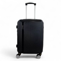 ΣΚΛΗΡΗ ΒΑΛΙΤΣΑ ΚΑΜΠΙΝΑΣ 55X36X22 +5CM ΕΠΕΚΤΑΣΗ PLAYBAGS PS802-20 (MAX 52LT) ΜΑΥΡΟ