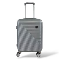 ΣΚΛΗΡΗ ΒΑΛΙΤΣΑ ΚΑΜΠΙΝΑΣ 55X40X20 +5CM ΕΠΕΚΤΑΣΗ PLAYBAGS PS705C. MAX 50LT. Ασημι