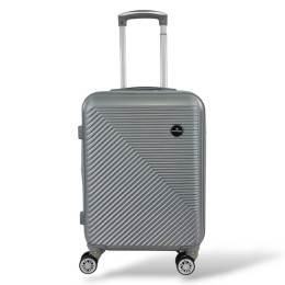 ΣΚΛΗΡΗ ΒΑΛΙΤΣΑ ΚΑΜΠΙΝΑΣ 55X40X20 +5CM ΕΠΕΚΤΑΣΗ PLAYBAGS PS705C. MAX 50LT. Ασημι