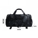 Playbags PS296 Σακ Βουαγιάζ 60x26x30cm – Αδιάβροχο, Ευρύχωρο & Ιδανικό για Γυμναστήριο και Ταξίδια, Μαυρο