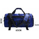 Playbags PS296 Σακ Βουαγιάζ 60x26x30cm – Αδιάβροχο, Ευρύχωρο & Ιδανικό για Γυμναστήριο και Ταξίδια, Μπλε