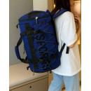 Playbags PS296 Σακ Βουαγιάζ 60x26x30cm – Αδιάβροχο, Ευρύχωρο & Ιδανικό για Γυμναστήριο και Ταξίδια, Μπλε