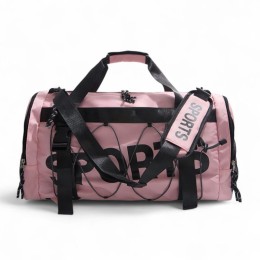Playbags PS296 Σακ Βουαγιάζ 60x26x30cm – Αδιάβροχο, Ευρύχωρο & Ιδανικό για Γυμναστήριο και Ταξίδια, Ροζ