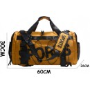 Playbags PS296 Σακ Βουαγιάζ 60x26x30cm – Αδιάβροχο, Ευρύχωρο & Ιδανικό για Γυμναστήριο και Ταξίδια, Πορτοκαλι