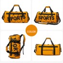 Playbags PS296 Σακ Βουαγιάζ 60x26x30cm – Αδιάβροχο, Ευρύχωρο & Ιδανικό για Γυμναστήριο και Ταξίδια, Πορτοκαλι