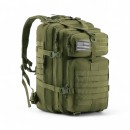 Tactical Σακίδιο Πλάτης Στρατιωτικού Τύπου 50x30x30cm 45lt MOLLE Laptop 15,6″ Mesh Πλάτη ΠΡΑΣΙΝΟ — PlayBags TK004