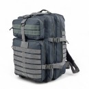 Tactical Σακίδιο Πλάτης Στρατιωτικού Τύπου 50x30x30cm 45lt MOLLE Laptop 15,6″ Mesh Πλάτη ΓΚΡΙ — PlayBags TK004