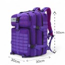 TACTICAL ΣΑΚΙΔΙΟ ΠΛΑΤΗΣ PLAYBAGS TK004 45LT 50×30×30CM ΣΤΡΑΤΙΩΤΙΚΟΥ ΤΥΠΟΥ ΜΩΒ