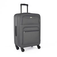 Βαλίτσα Πολυ Μεγαλη Υφασμάτινη Ταξιδίου 82x50x31cm σε Γκρι