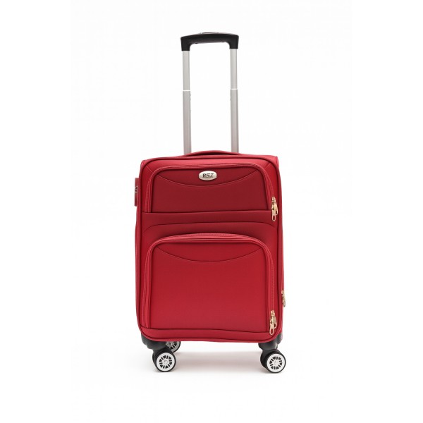 Βαλίτσα Καμπίνας PLAYBAGS 8032-20 – 57x35x20cm, Χειραποσκευή Αεροπλάνου με 4 Ρόδες. Σκουρο Μπορντο