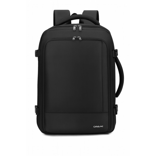 Σακίδιο ORMI 46x32x18cm – Πολυλειτουργικό Backpack με Θήκη Παπουτσιών Μαυρο