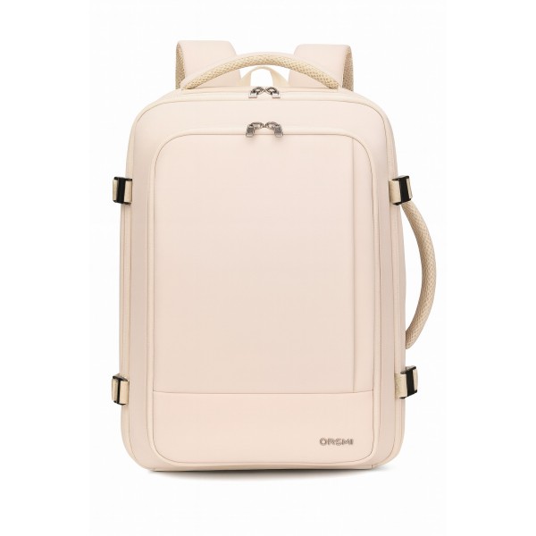 Σακίδιο ORMI 46x32x18cm – Πολυλειτουργικό Backpack με Θήκη Παπουτσιών Μπεζ