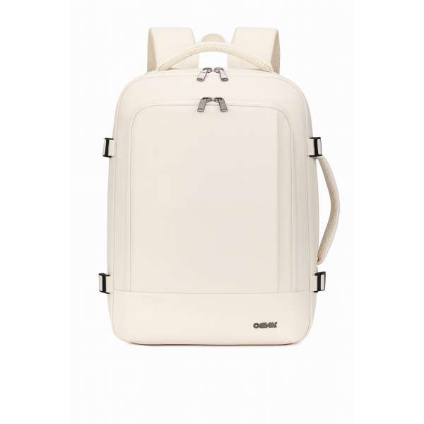 Σακίδιο ORMI 46x32x18cm – Πολυλειτουργικό Backpack με Θήκη Παπουτσιών Ασπρο