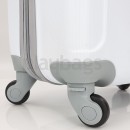 Playbags PS219-18 Βαλίτσα Καμπίνας με ύψος 52cm σε Λευκό χρώμα. 