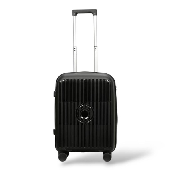 Σκληρή Βαλίτσα Καμπίνας Πολυπροπυλένιο PLAYBAGS BK007 (55x38x20) 38lt .Μαυρο